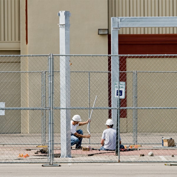 how much time can i rent the temporary fence for my construction site or event in Rolette